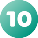 numero 10 icon