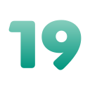 número 19 icon