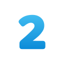 número 2 icon