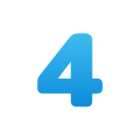 número 4 icon