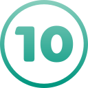 numero 10 icon