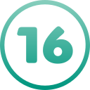 número 16 icon