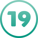 número 19 icon