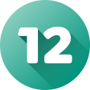 numero 12 icon