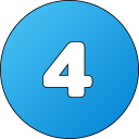 número 4 icon