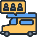 autobús escolar icon