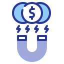 imán de dinero icon