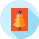 tarjeta de navidad icon