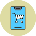 las compras en línea icon