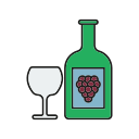 botella de vino icon