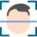 identificación facial icon