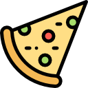 tranche de pizza 