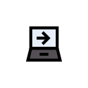 앞으로 icon