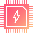 chip electrico icon