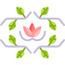 diseño floral icon