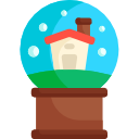 globo de nieve icon