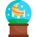 globo de nieve icon