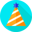 sombrero de fiesta icon