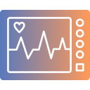 máquina de ecg