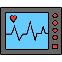 máquina de ecg