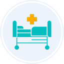 cama de hospital icon