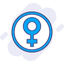 símbolo femenino icon