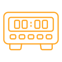 reloj digital icon