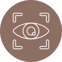 escáner ocular icon