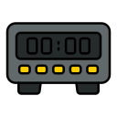 reloj digital icon