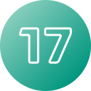 número 17 icon