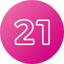 número 21 icon