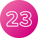 número 23 icon