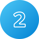 número 2 icon