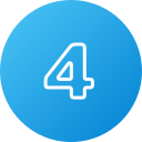 número 4 icon