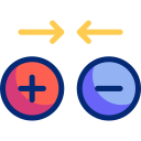 ley de coulomb animated icon