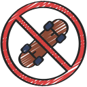 no patinar icon