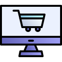 las compras en línea icon