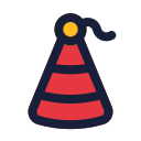 sombrero de fiesta icon