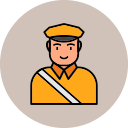 conductor de taxi icon