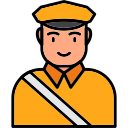 conductor de taxi icon