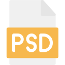 archivo psd icon