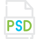 archivo psd icon