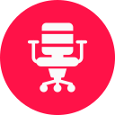 Office chair icon