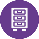 Filing cabinet icon