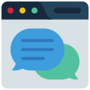chat web icon
