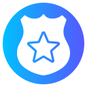 escudo policial icon