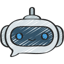 robot de chat icon