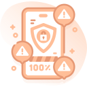 la seguridad cibernética icon