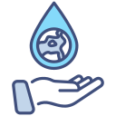 ahorrar agua icon