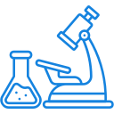 equipo de laboratorio de ciencias. 